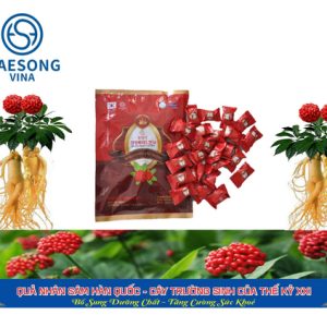 kẹo nhân sâm không đường